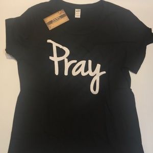 Glitter🙏 Large Crew Neck T NWT
